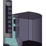 Sonar component numerical geometric model